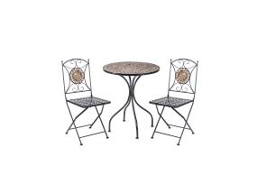 Rõdukomplekt MOSAIC laud ja 2 tooli