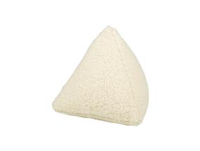 Padi LARRY tetraeeder, 32x32x32cm, naturaalvalge, 100% polüester, kangas 464