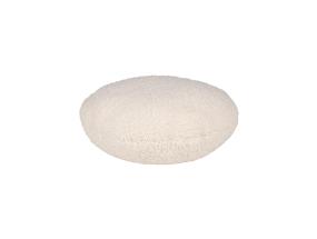 Padi LARRY ümar, D40x16cm, naturaalvalge, 100% polüester, kangas 464