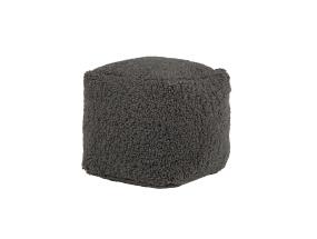 Padi LARRY kuubik, 25x25x25cm, hall, 100% polüester, kangas 463