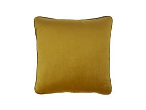 Padi VELVET 45x45cm, sinepikollane,100% polüester, kangas 317