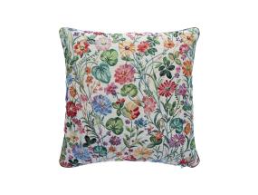 Padi HOLLY 45x45cm, lilled, 50% polüester, 50% puuvill, kangas 489