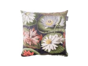 Padi HOLLY 45x45cm, valged vesiroosid