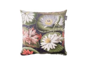 Pillow HOLLY 45x45cm, white water lilies