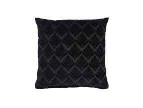 Padi TEDDY 45x45cm, lukuga, must lillemotiiv, 100% polüester, kangas 419