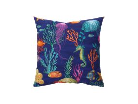 Padi HOLLY 45x45cm, lukuga, veealune maailm, kangas 100% puuvill, kangas 487