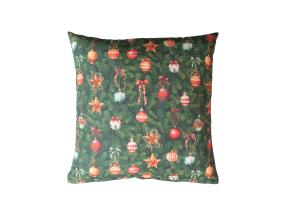 Padi CHRISTMAS NEW 45x45cm, jõuluehted kuusel, 50% polüester, 50% puuvill, kangas 573