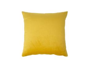 Padi VELVET 2, 45x45cm, kollane, 100% polüester, kangas-828