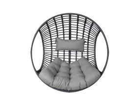 Ripptooli padi COCO 95/65x75cm, hall, 100% polüester, kangas 999