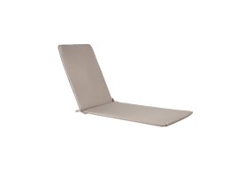 Deck chair pad OHIO 55x190xH2,5cm, beige