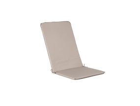 Seat/back cushion OHIO waterproof, 50x120xH2,5cm, beige