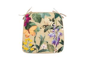 Toolikate AMAZONIA 39x39x2,5cm, bee˛ lilleline, 100% polüester