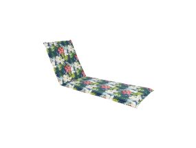Lamamistooli kate SUMMER FLOWER 55x190x5cm, tume lillemuster, 100% polüester, kangas 472