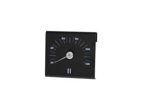 Sauna termomeeter RENTO BLACK, 15 × 14 × 3 cm