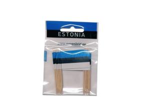 MEENED Eesti lipp Võileivatikud 7cm 100tk