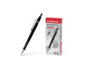 Mechanical pencil ErichKrause Black Pointer 0.5 mm, HB (box 12 pcs.)