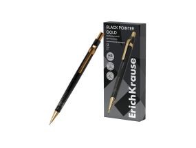 Mehaaniline harilik pliiats 0,5mm ERICH KRAUSE Black Pointer Gold
