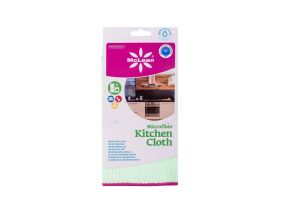 Салфетка из микрофибры MCLEAN зеленый 40x40см, 1шт