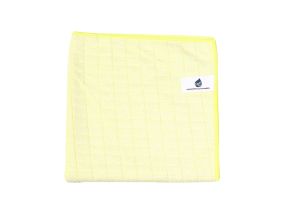 Microfiber cloth HETI square, 38x38cm yellow