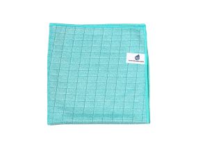 Microfiber cloth HETI square, 38x38cm green