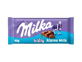 Шоколад MILKA молочный пузырчатый 90г