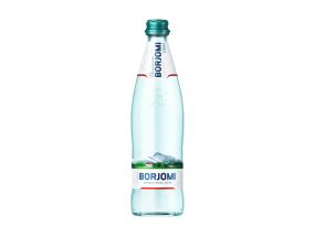 Mineral water BORJOMI 0.5L in carbonated natural glass bottle