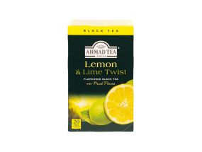 Must tee AHMAD Lemon &amp; Lime Twist 20tk ümbrikus