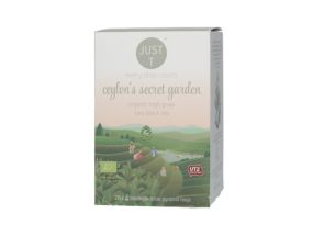 Чай черный JUST T Ceylon´s Secret Garden Bio 20 шт.