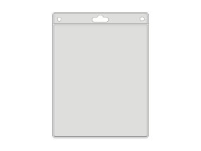 Nimesildihoidja A6 (150x109mm) PVC tasku