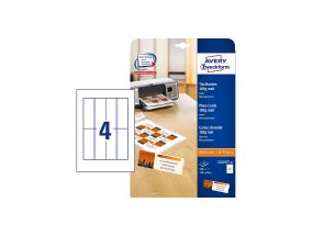 Наклейка-этикетка AVERY Zweckform Ultragrip 210x148мм 25+5 листов (6176)
