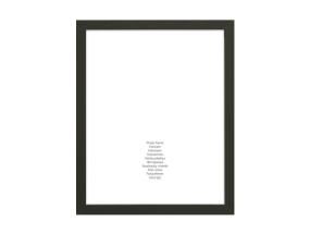 pildiraam 30x42cm NINA Black must raam