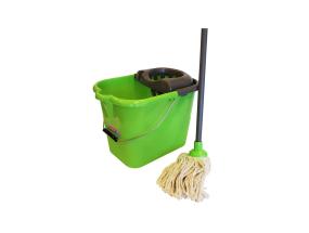 Nöörmopi komplekt ämbriga 15L SAUBER (mopp + vars + ämber)