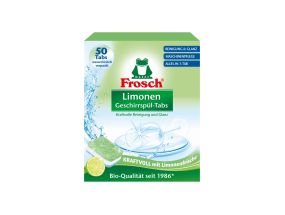 Dishwasher tablets FROSCH All-in-One, lime, 50 pcs