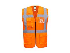 Ohutusvest helkurvest Madrid C496 oranz L