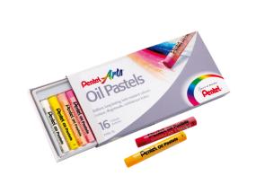 õlipastellid Pentel 16v pakis