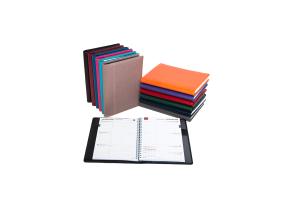 õpetaja päevaraamat MAXI spiraaliga kunstnahast kaaned nädala sisu A5 2526 aasta