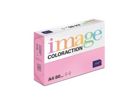 Цветная бумага А4 80г IMAGE Coloraction №22 неоновый розовый (Малибу) 500 листов