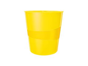 Waste bin Leitz Plus 15L WOW Yellow