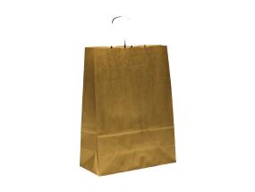 	Paberkott paberpaelsangaga 240x110x310 mm, 100 gsm, kuldsest jõupaberist