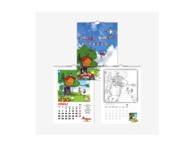 Seinakalender Kalender-Värvivihik Tüdrukutele (U. Nemvalts) 2911446000
