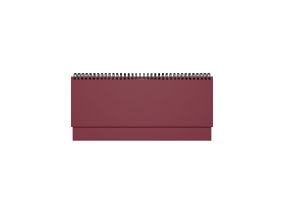 Desk calendar Basic bordeaux 2912873004