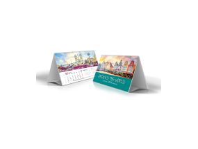 Desk calendar Desk triangle "Around the World" 2913055000