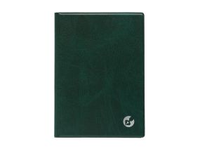 Book calendar Boss Day A5, spiral binding, plastic cover (DARK GREEN) 00038/40251