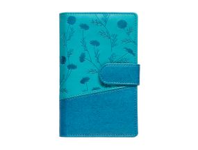 Calendar notebook Miniboss DAY, spiral binding, FASHION lux covers (TURQUOISE) 00074/40436