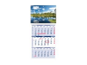 Wall calendar TRIO, open size 297x630mm (PICTURE no. 7) 00321/40225