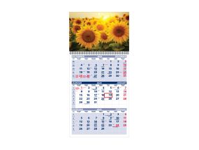 Wall calendar TRIO, open size 297x630mm (PICTURE no. 9) 00321/40227