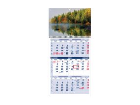 Wall calendar TRIO, open size 297x630mm (PICTURE no. 13) 00321/40231
