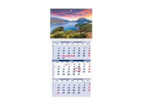 Wall calendar TRIO, open size 297x630mm (PICTURE no. 15) 00321/40233