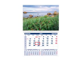 Wall calendar UNO, open size 297x425mm (PICTURE no. 4) 00320/40206