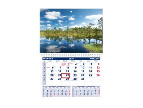 Wall calendar UNO, open size 297x425mm (PICTURE no. 7) 00320/40209